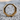 Beveled Octagon Hoop Earring, gold vermeil, product photo on stone