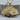 Clubs Royal Flush Pendant, gold vermeil, product photo on wood
