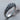 Alien Exoskeleton Ring, oxidized silver, product photo
