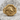 Roaring Leo Zodiac Ring in gold vermeil, front view on stone