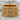 Fleur-de-lis Band Ring, gold vermeil, product photo on stone