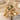 Flower Vine Ring, gold vermeil, product photo on sand