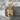 Vascular Anatomical Heart Pendant, gold vermeil, product photo on stone
