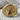 All Seeing Eye Pyramid Ring, gold vermeil, front view on stone