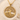 Tree of Life Medallion Pendant, gold vermeil, product photo on sand