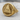 Eye of Providence Signet Ring, gold vermeil, angled product photo
