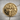 IC XC NIKA Crucifix Ring, gold vermeil, product photo on wood surface
