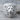 Roaring Lion Shield Ring, polished silver, angled studio product photo