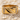 Diagonal Ridge Ring in gold vermeil, studio product photo
