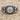 Curb Chain Solitaire Ring, oxidized silver finish, product view
