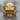 Square Compass Masonic Skull Ring, gold vermeil, front view on stone