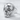 Baroque Wave Skull Ring in polished silver finish