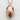 Tuna Nigiri Sushi Pendant, rose gold finish top view