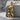 Violin Nude Pendant, gold vermeil, product photo on stone block