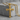 Medieval Cross Pendant, gold vermeil, product photo on stone block