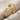 Pebble Stacking Ring, gold vermeil, front view