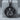 Saint Nicholas Medallion Pendant, oxidized silver, front product view