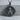 Virgin Mary Seven Sorrows Pendant in oxidized silver, front view