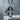 Serbian Firesteel Cross Pendant, oxidized finish, product view