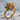 Rose Bouquet Cluster Ring, product photo in gold vermeil finish