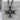 Eight Point Maltese Cross Pendant, oxidized silver product photo