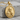 Padre Pio Prayer Pendant, gold vermeil, front product photo