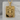 Saint Benedict Crucifix Garnet Pendant, gold vermeil product photo