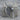 Viking Axe Branch Relief Pendant, oxidized, angled studio photo