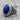 Jormungandr Lapis Shoulder Ring, oxidized, angled product view