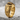 Horseshoe Scroll Tigers Eye Ring, gold vermeil, product photo