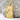 Ace Spade Enamel Pendant in gold vermeil, front angled view