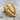 Zulfikar Shield Lapel Pin, gold vermeil finish front view
