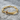 Zulfikar Garnet Link Bracelet, gold vermeil product photo