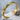 Zulfikar Enamel Cuff Bracelet, gold vermeil, angled product photo