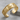 Sabr Leaf Relief Bracelet, gold vermeil, angled studio photo
