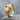 Heart Padlock Signet Ring, gold vermeil, product photo