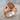 Carnelian Doberman Reclining Ring, rose gold, product photo