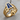 Masonic Level Plumb Bypass Ring, gold vermeil product photo