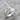 Templar Sword Wrap Ring in polished silver, angled product view