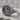 Shukr Garnet Relief Ring, oxidized silver product photo