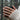 Yggdrasil Branch Weave Ring, rose gold, worn on model hand
