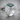 Moss Agate Yggdrasil Ring, polished silver, angled studio view