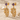 Amethyst Wisteria Cluster Drop Earring, gold vermeil, product view
