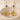 Amethyst Ginkgo Fan Earring in gold vermeil, product photo view
