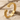 Viking Rope Collar Bracelet, gold vermeil, product photo