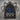 Masonic Mosaic Vault Pendant in black rhodium, front view