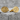 Lucky 13 Oval Cufflink, gold vermeil, product photo