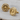 Compass Gimbal Cufflink, gold vermeil product photo