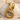 Capricorn Coiled Tail Pendant, gold vermeil, product photo
