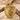 Taurus Horn Stars Pendant, gold vermeil, studio product photo